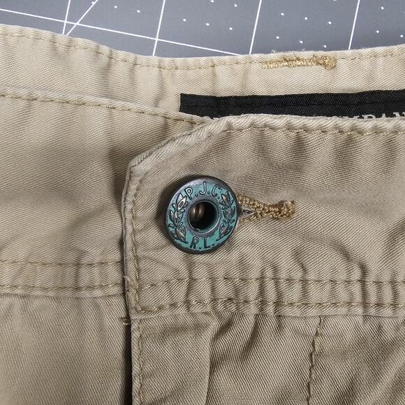 Vintage Polo Jeans Co Cargo Shorts Mens 36x11 Baggy Loose Classic 90s Preppy - Picture 5 of 14